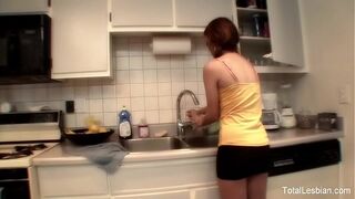 Busty beautiful freaky MILF Fucks Tight Beautiful college student