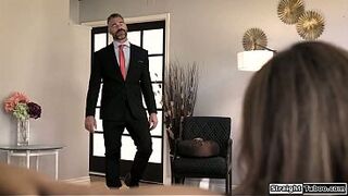 Ding Dong there is the cock for my cougar sexy wife