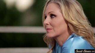 Bigtits erotic milf rides her stepsons hard cock